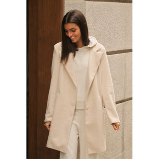 ABRIGO DE PAÑO ARENA