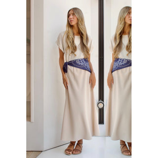 BANDANA ASEDADA AZUL