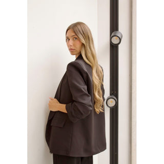 BLAZER NEGRA FRUNCE MANGA