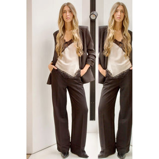 BLAZER NEGRA FRUNCE MANGA