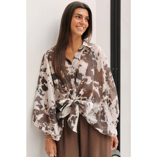 BLUSA COW PRINT