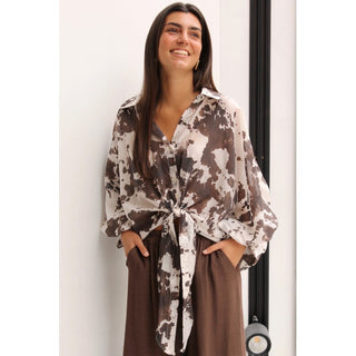 BLUSA COW PRINT