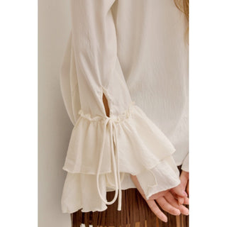 BLUSA ROMÁNTICA CRUDA