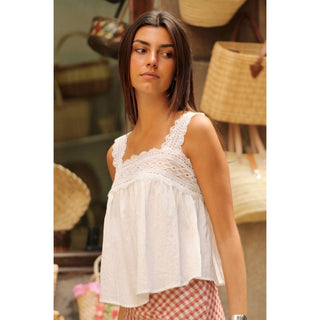 BLUSÓN BABYDOLL PUNTILLA