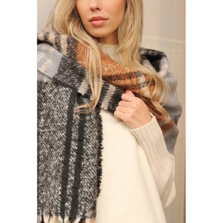 BUFANDA DE CUADROS EXTRA SOFT