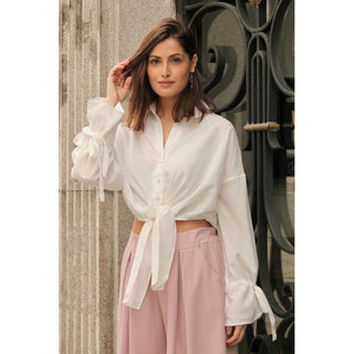 CAMISA NUDO PUÑOS LAZADA