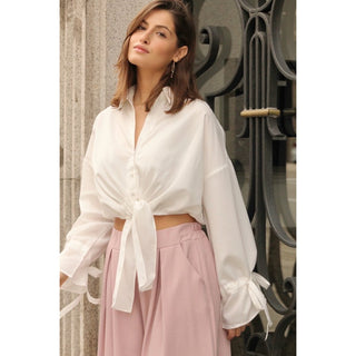 CAMISA NUDO PUÑOS LAZADA