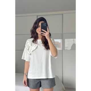 CAMISETA BLANCA LAZO