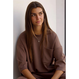 CAMISETA COMFY CHOCOLATE