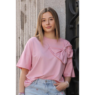 CAMISETA ROSA LAZO