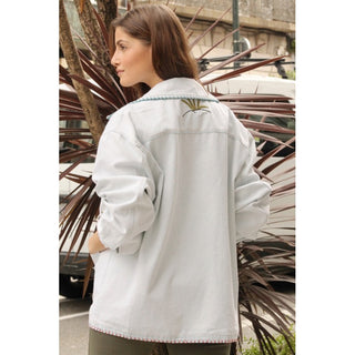 CAZADORA DENIM BORDADOS N DE NUBE