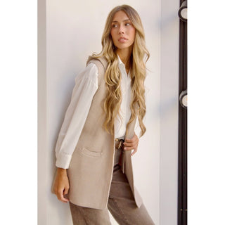 CHALECO DE PUNTO ARENA