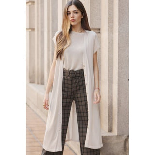 CHALECO DE PUNTO CON BOTONES