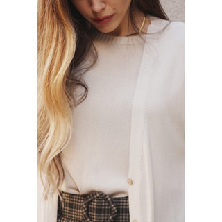 CHALECO DE PUNTO CON BOTONES