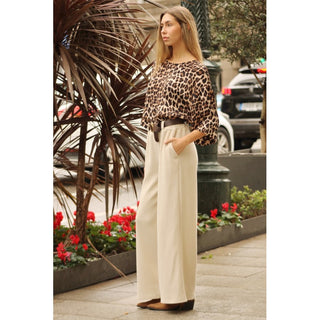 PANTALÓN DE PANA CON CINTURÓN