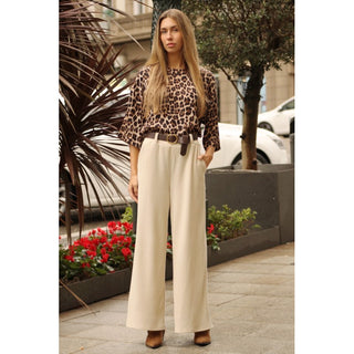 PANTALÓN DE PANA CON CINTURÓN