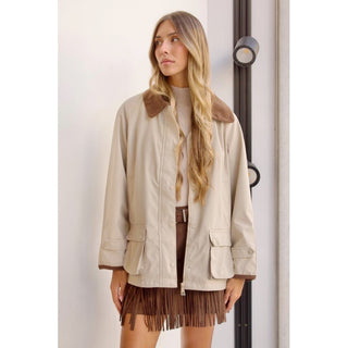 CHAQUETA CUELLO PANA