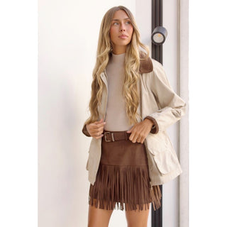 CHAQUETA CUELLO PANA