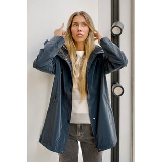 CHUBASQUERO AZUL MARINO