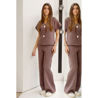 CONJUNTO DE PUNTO MALVA