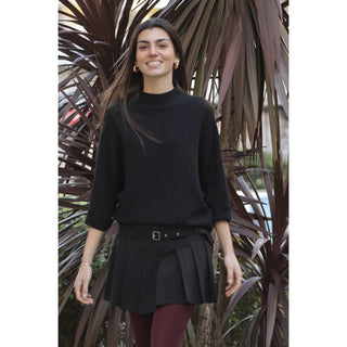 JERSEY CUELLO CHIMENEA NEGRO