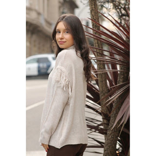 JERSEY FLECOS BEIGE