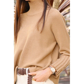JERSEY OCRE CUELLO CISNE