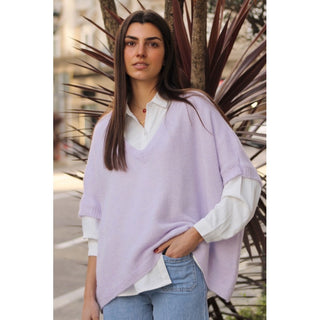 JERSEY PICO MALVA