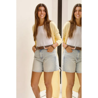 MAXI CHAQUETA AMARILLA