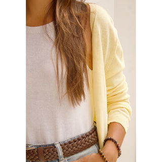 MAXI CHAQUETA AMARILLA