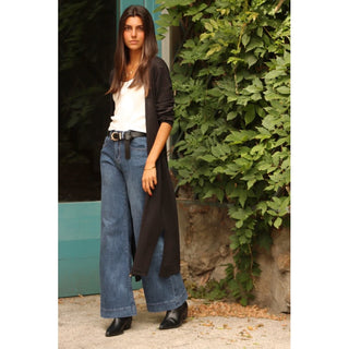 MAXI CHAQUETA NEGRA