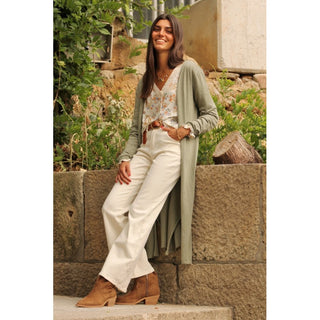 MAXI CHAQUETA VERDE
