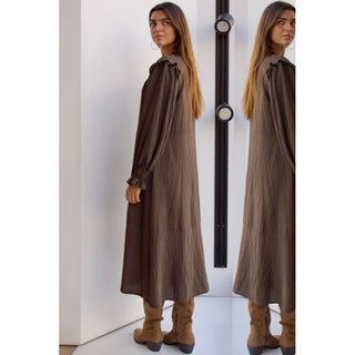 MAXI VESTIDO CHOCOLATE