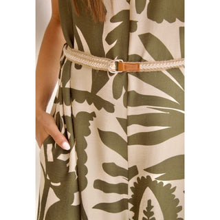 MONO ESTAMPADO CON CINTURÓN