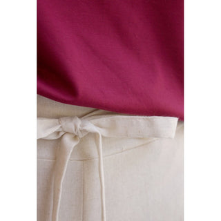 PANTALÓN DE LINO NUDO CINTURA