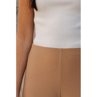 PANTALÓN FLUIDO CAMEL