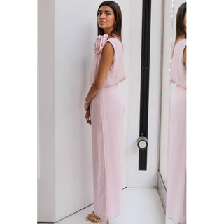PANTALÓN LINO ROSA