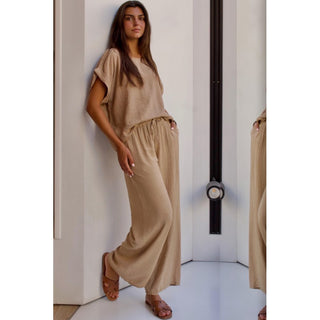 PANTALÓN TEXTURA ARENA