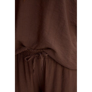 PANTALÓN TEXTURA CHOCOLATE