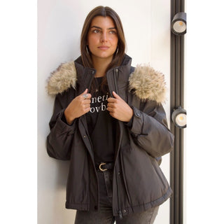 PUFFER CAPUCHA PELO EXTRAÍBLE