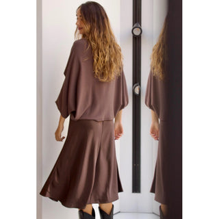 SET CAPA DE PUNTO + VESTIDO