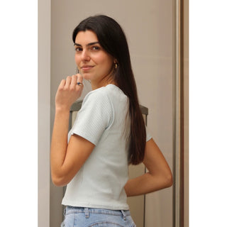 TOP CANALÉ BABY BLUE