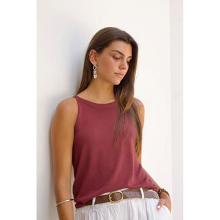 TOP DE PUNTO GRANATE