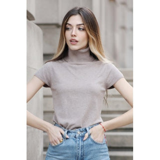 TOP DE PUNTO TOPO MANGA CORTA