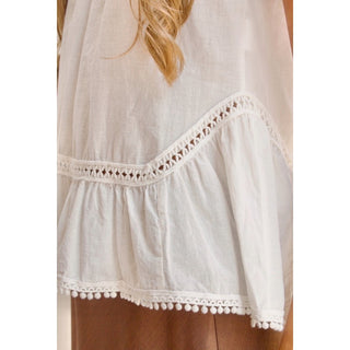 TOP HALTER DE ALGODÓN DETALLE VAINICA