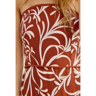 VESTIDO CANDELA TEJA