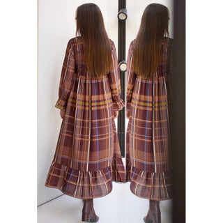 VESTIDO DE CUADROS NIDO DE ABEJA