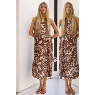 VESTIDO ESTAMPADO EVASÉ