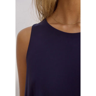 VESTIDO FLUIDO BLUE NAVY