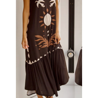 VESTIDO FLUIDO ESTAMPADO